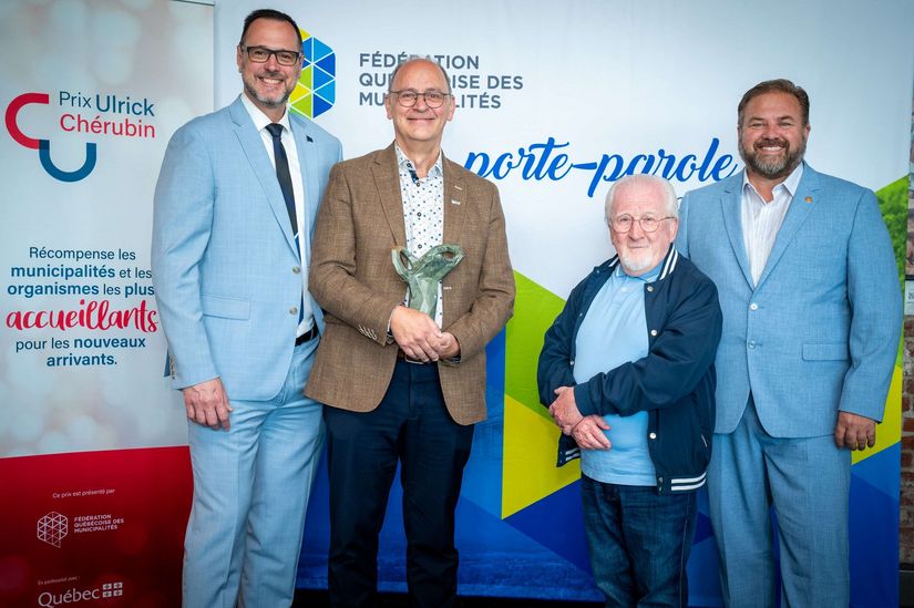 Photo des lauréats - Municipalités et MRC