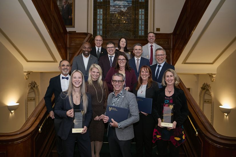 Les lauréates et lauréats du Mérite municipal 2024.