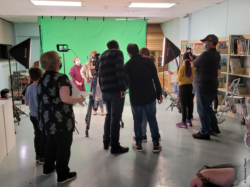 Tournage du court métrage