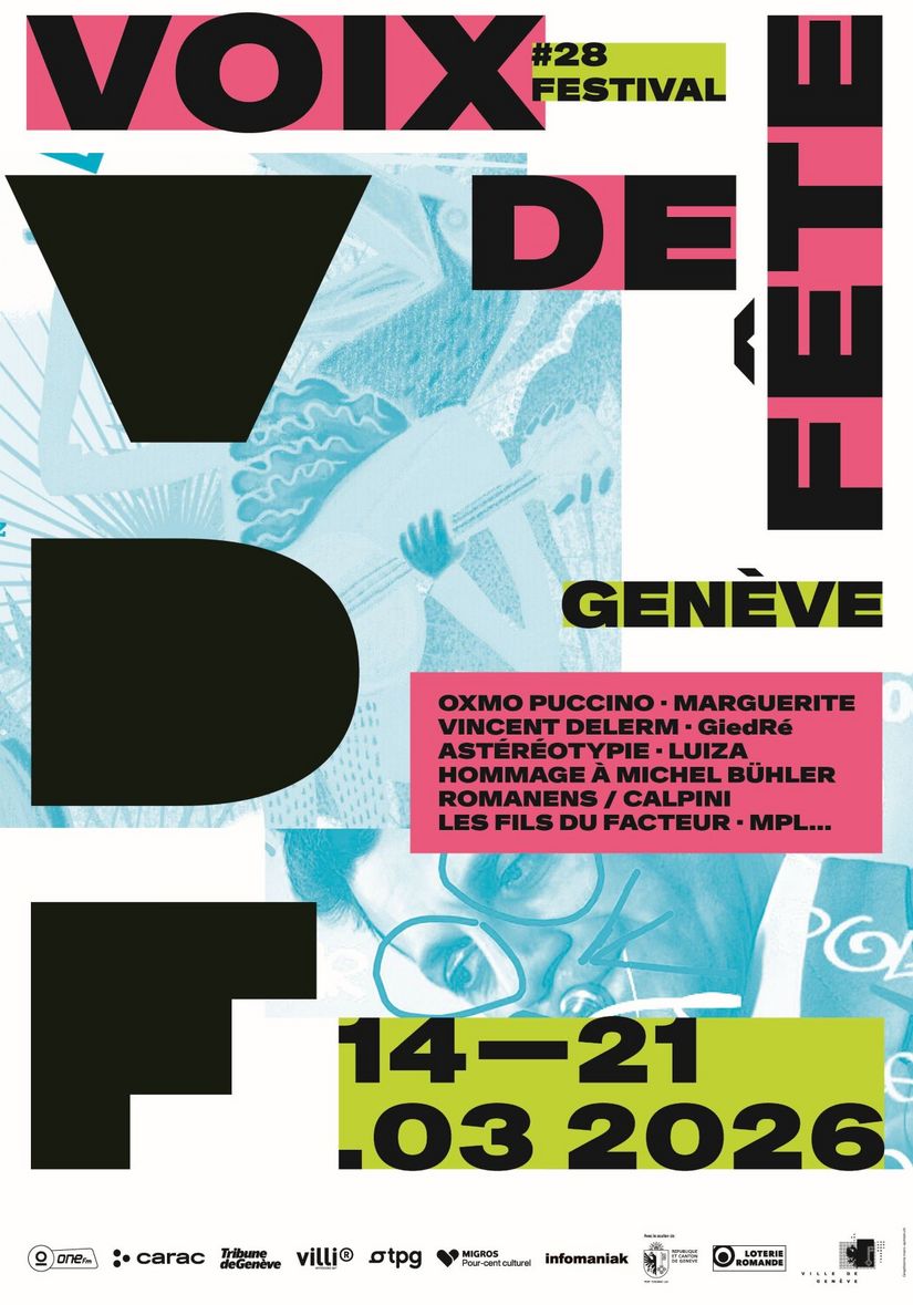[Translate to Allemand:] Affiche du Festival Voix de fête