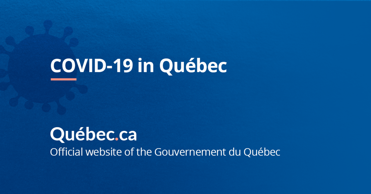 Data on COVID-19 in Québec