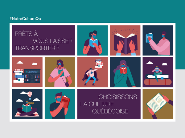 Prêts à vous laisser transporter? Choisissons la culture québécoise.