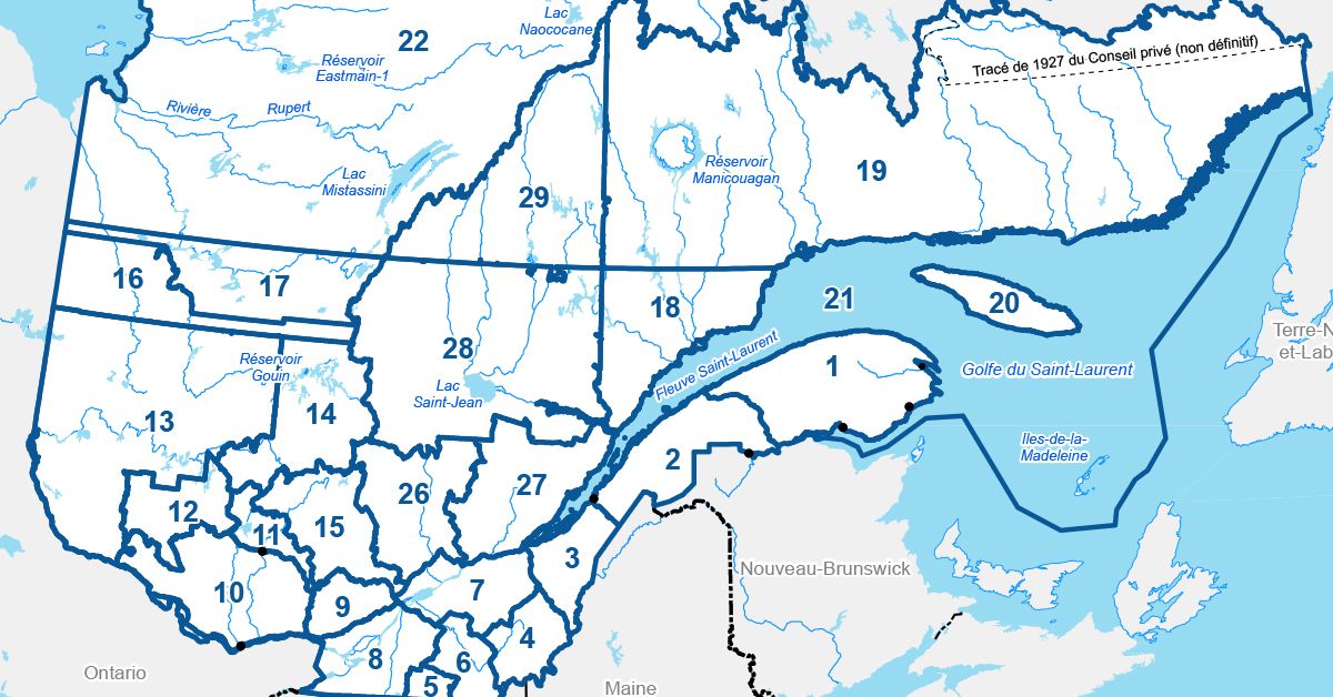 Zones de chasse Gouvernement du Québec