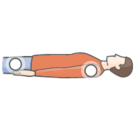 Illustration, Inject the naloxone into a muscle of the intoxicated person