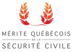 Logo du Mérite québécois de la sécurité civile