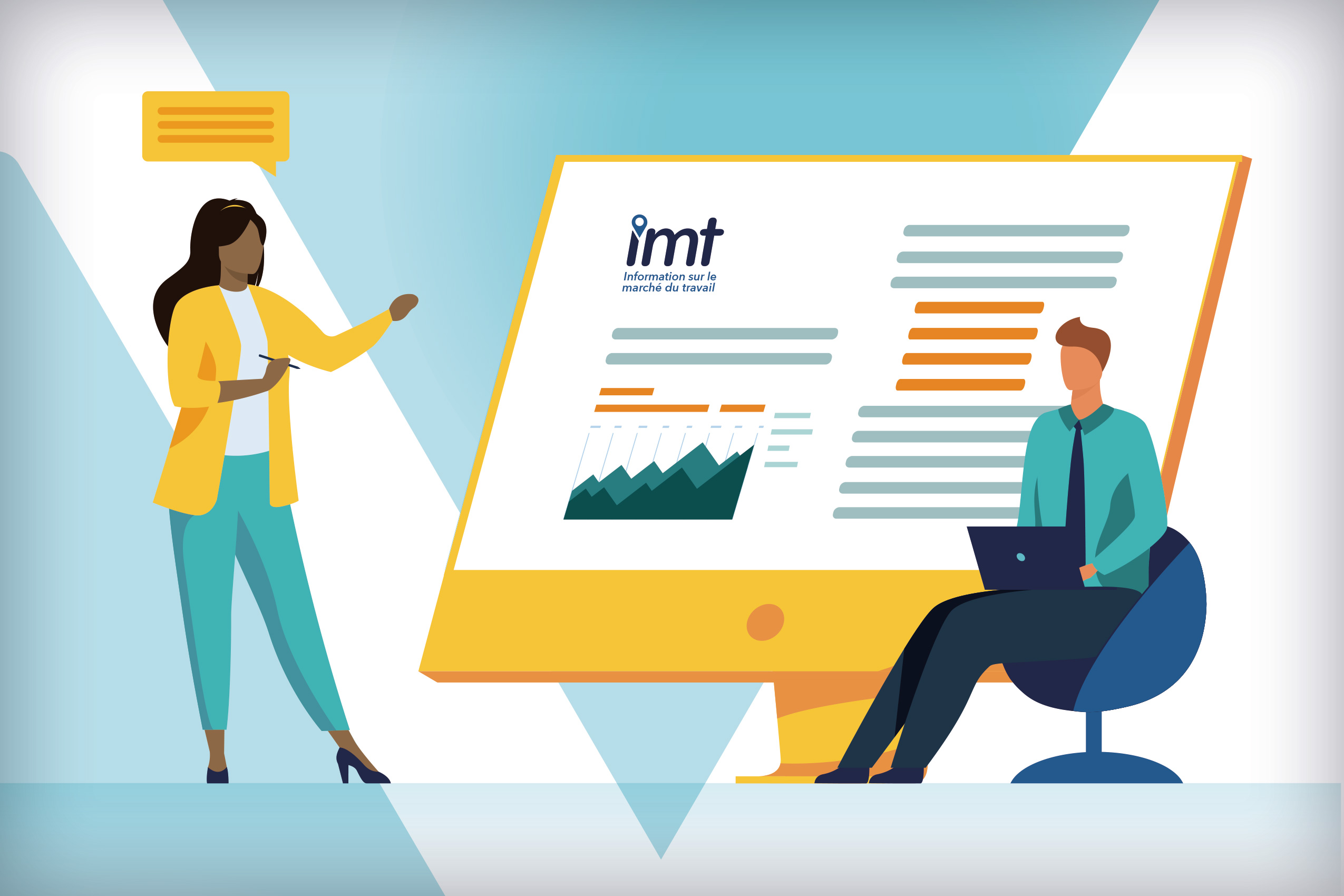 Vignette du bulletin sur le marché du travail au Québec