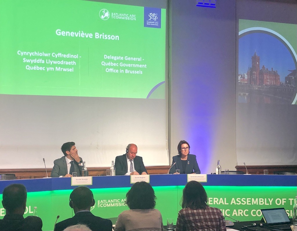 Québec bij CRPM in Saint-Malo