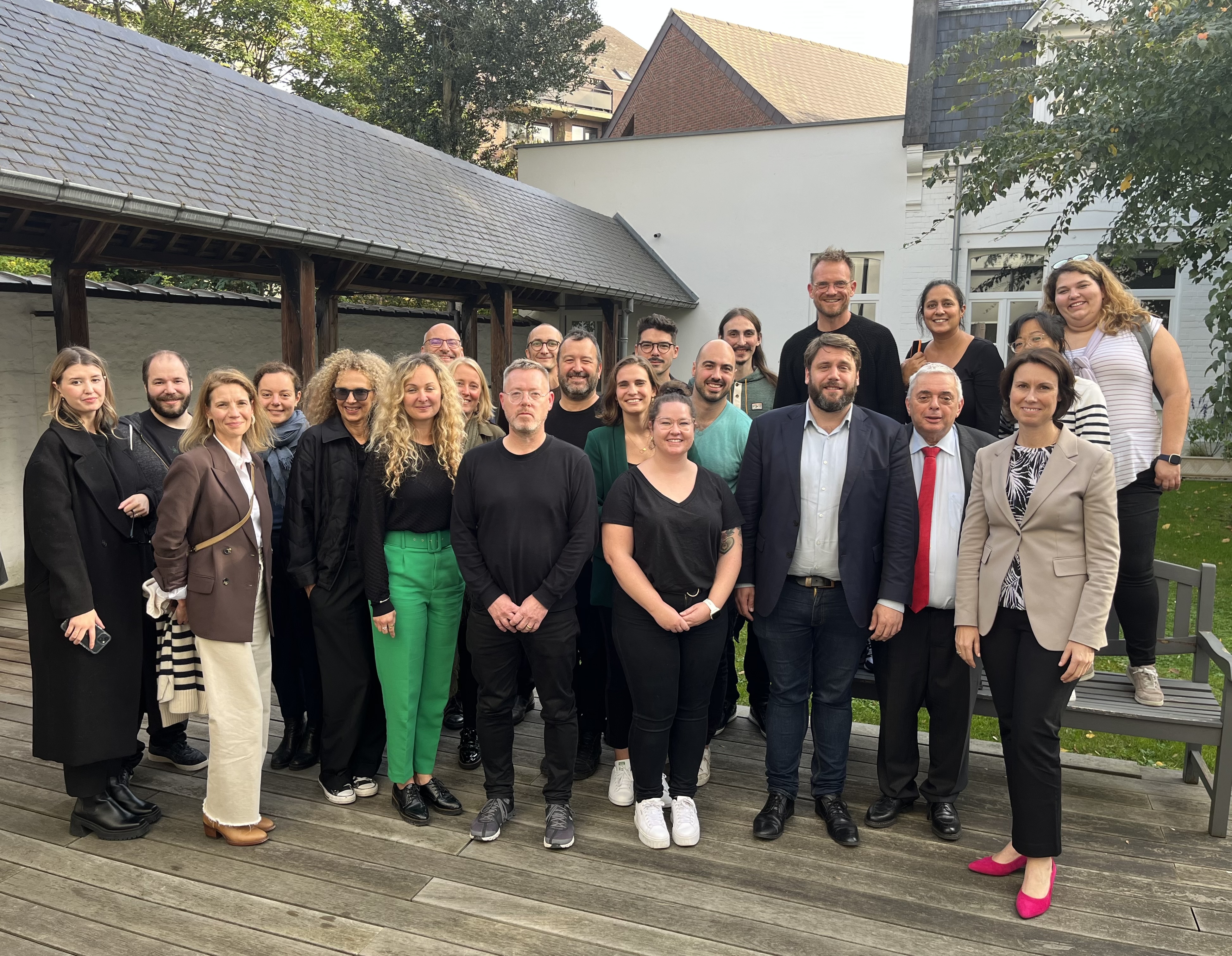 Gens du KIKK à la DGQB