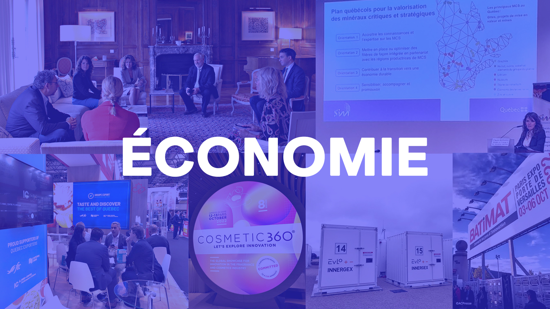 Les actualités économiques du Québec en France
