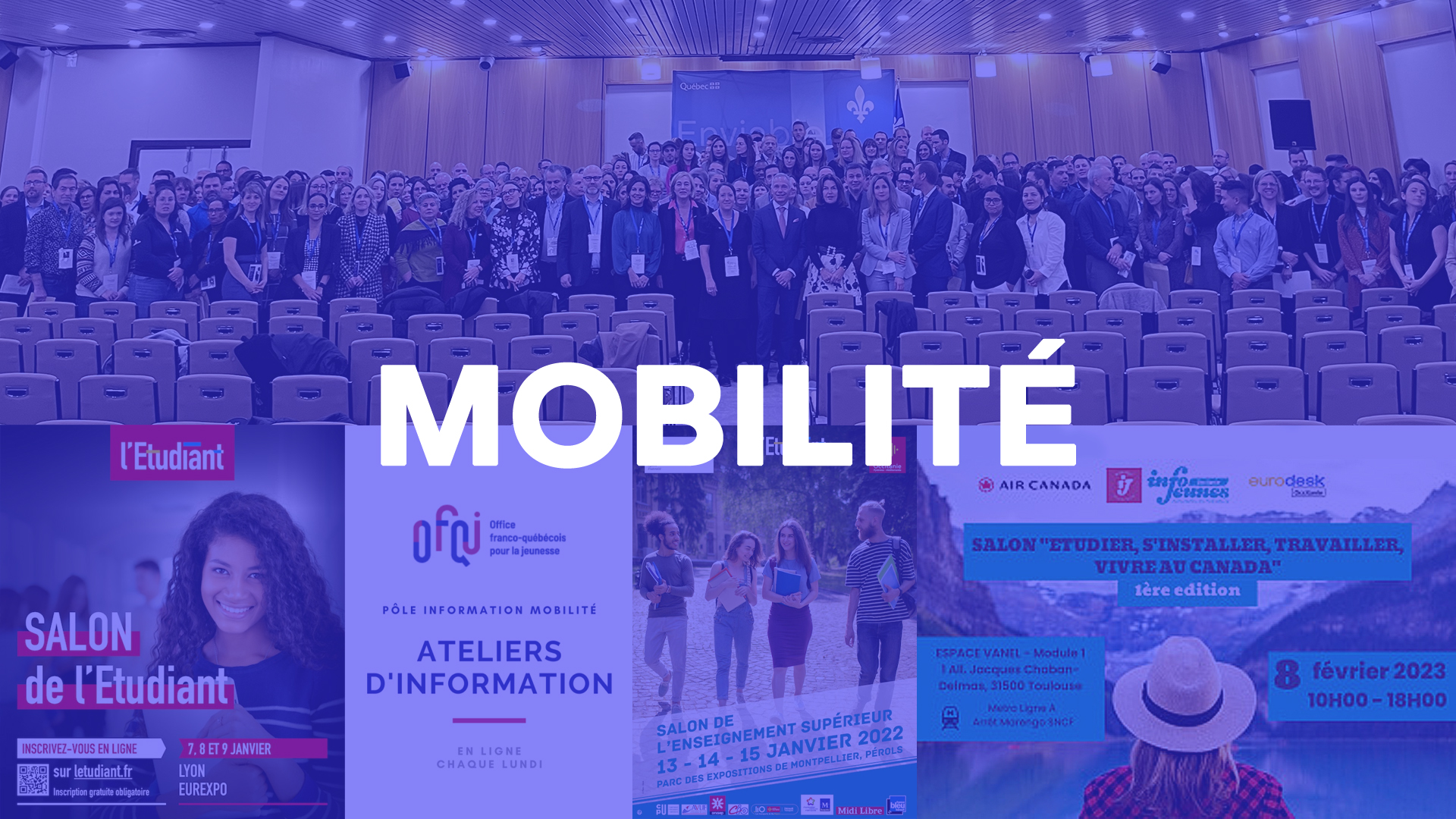 Vos projets de mobilité au Québec