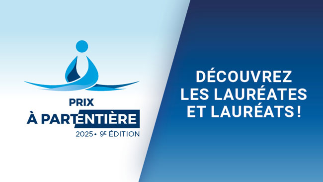 Prix à part entière 2025. 9e édition. Découvrez les lauréates et lauréats!
