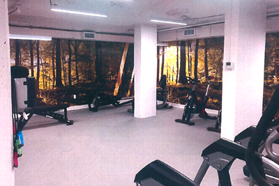 Vue du gym