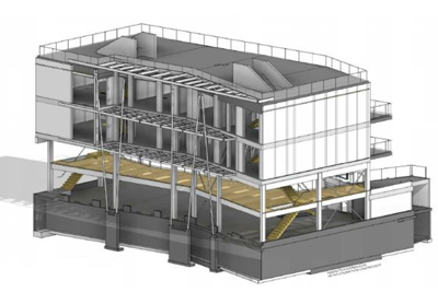 Maquette de la structure