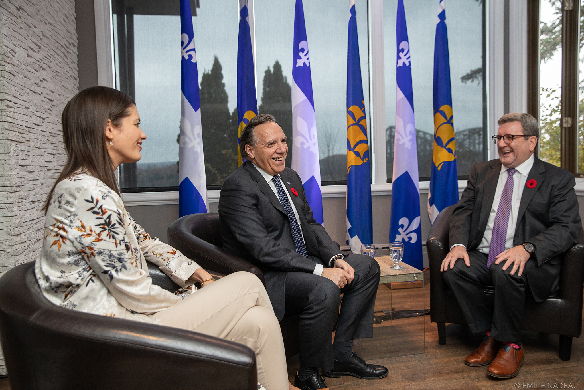 François Legault et Régis Labeaume s'entendent pour prioriser le réaménagement de la tête des ponts à Québec