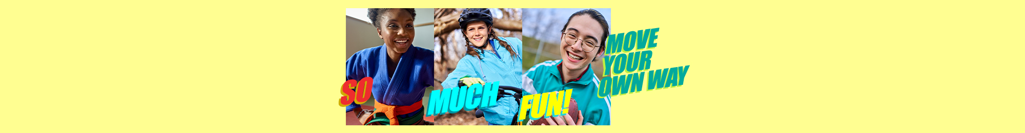 So much fun! Move your own way
