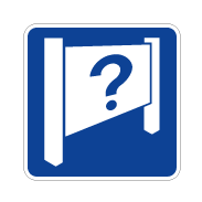 Panneau d'un relais d'information touristique (RIT) Panneau d'un relais d'information touristique (RIT)
